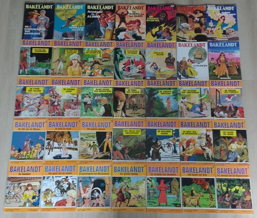 Bakelandt: 36 strips, Boeken, Meerdere stripboeken, Ophalen