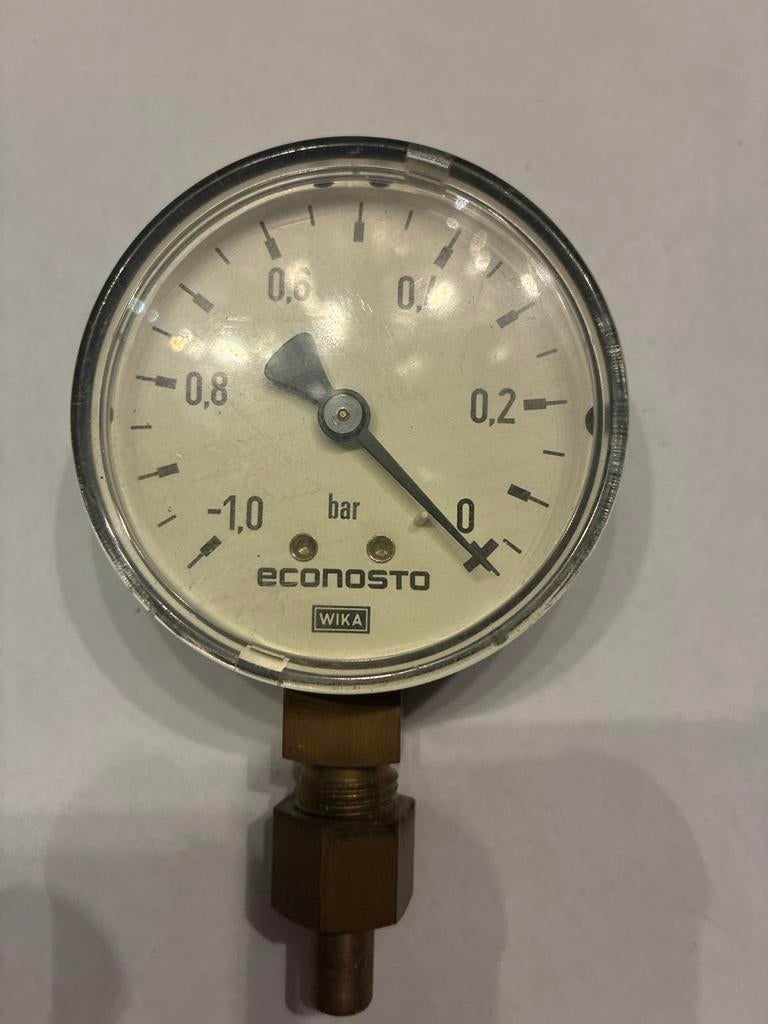 Vintage Manometers -Econosto, Wika, Ophalen of Verzenden