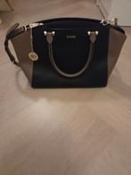 DKNY zwarte/bruine handtas origineel, Ophalen of Verzenden, Zo goed als nieuw, Zwart, Handtas