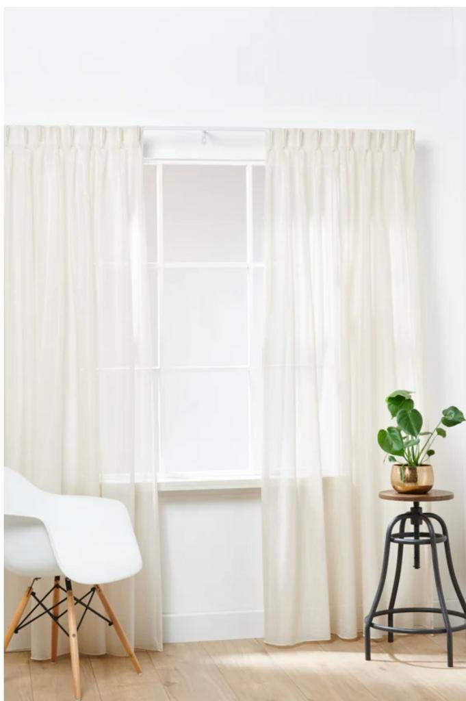 Supermooie nieuwe inbetween gordijnen, Ophalen of Verzenden, Nieuw, 200 cm of meer