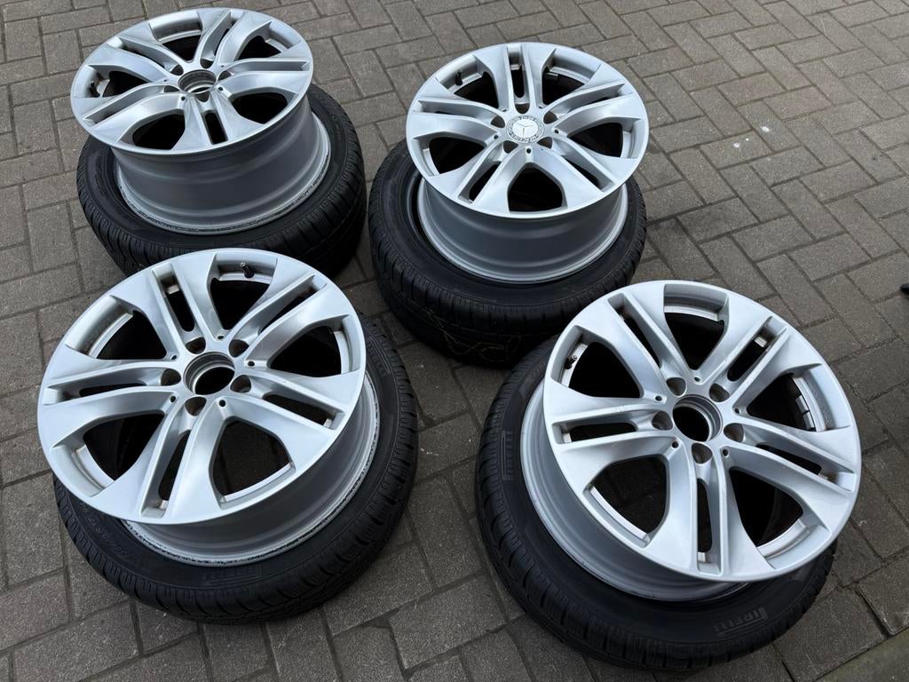 Originele Mercedes 17” velgen voor de E Klasse Coupe Cabrio, Auto-onderdelen, Banden en Velgen, Ophalen of Verzenden, 17 inch