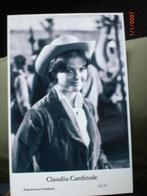 kaart Claudia Cardinale 3, Ophalen of Verzenden, 1980 tot heden, Ongelopen, Sterren en Beroemdheden