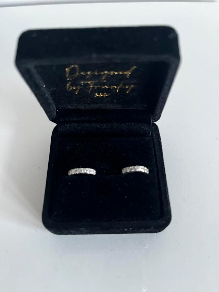 Franky Amsterdam - Felicity oorringen, Sieraden, Tassen en Uiterlijk, Oorbellen, Nieuw, Zilver, Ophalen of Verzenden