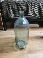 Grote glazen fles - 46cm hoog, Huis en Inrichting, Woonaccessoires | Vazen, Ophalen, Gebruikt, Overige kleuren, Glas