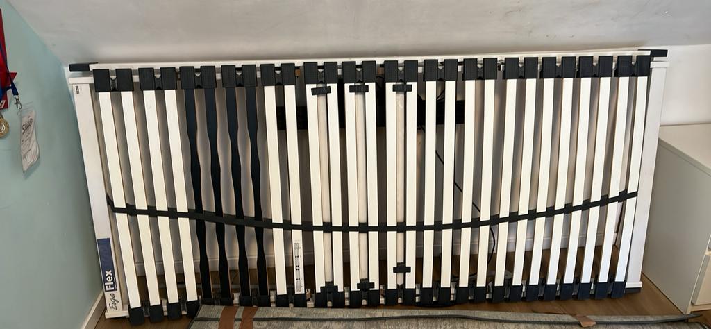 Lattenbodem 80 *180 gratis elektrisch, Ophalen, Gebruikt, Eenpersoons, 190 cm of minder