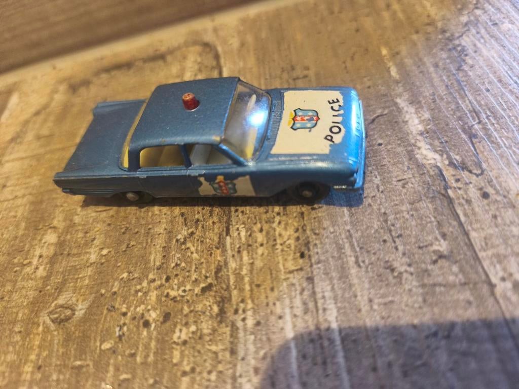 Matchbox Lesney no 55 Ford Fairlane Politieauto, Hobby en Vrije tijd, Modelauto's | 1:87, Ophalen of Verzenden