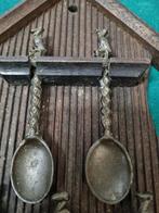 lepelrek met 5 lepels ooievaars vintage, Ophalen of Verzenden