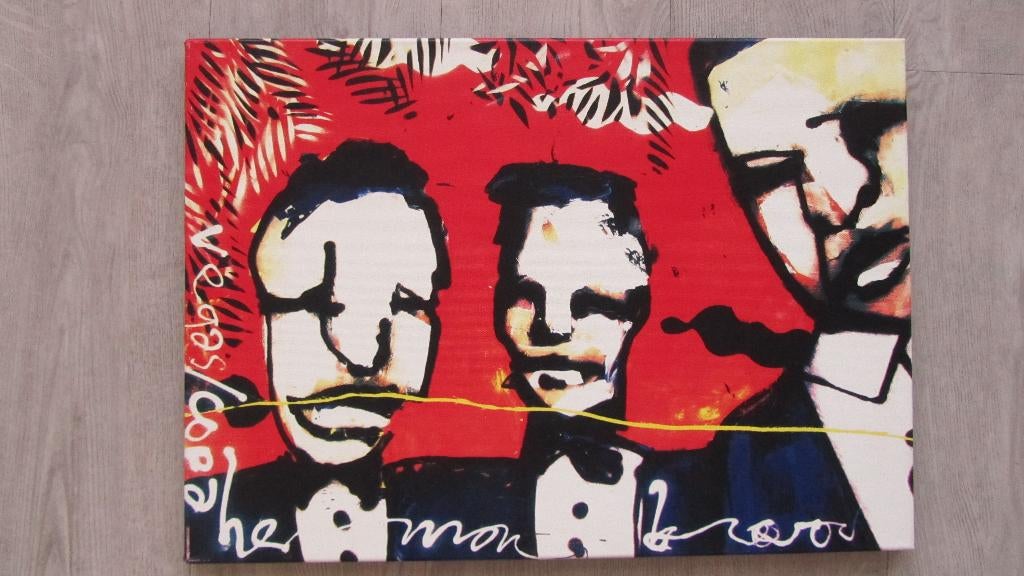 Herman Brood - Art Print op canvas - Vegas Copa - Schilderij, Verzenden