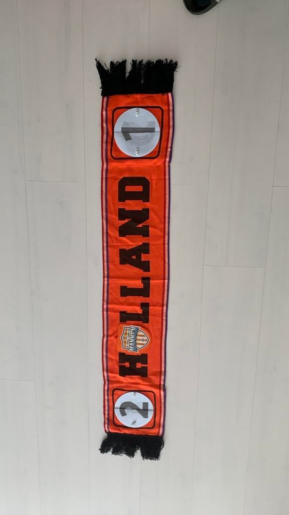 Holland Juichsjaal Oranje Voetbalwedstrijd Sjaal Koningsdag, Maat XL, Ophalen, Nieuw, Overige typen