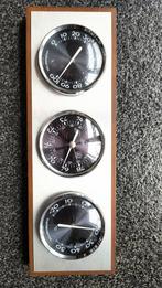 Retro Vintage Weerstation Meter in Nette Staat, Ophalen of Verzenden, Gebruikt, Weerstation