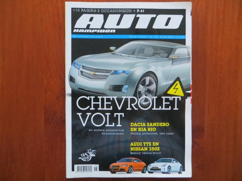 Autokampioen 18 2008 Volt, Sandero, Audi TTZ, 350Z, Sierra, Boeken, Ophalen of Verzenden, Nieuw, Audi