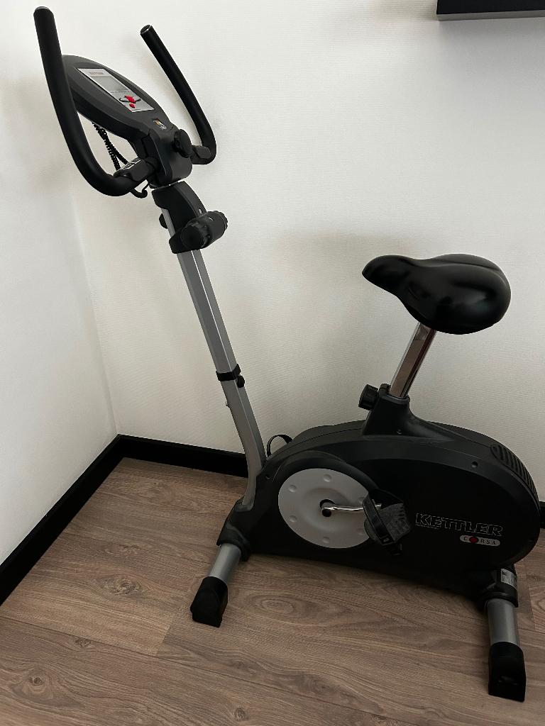 Kettler Corsa 07946-500 Hometrainer, Sport en Fitness, Fitnessapparatuur, Ophalen, Gebruikt, Metaal, Benen