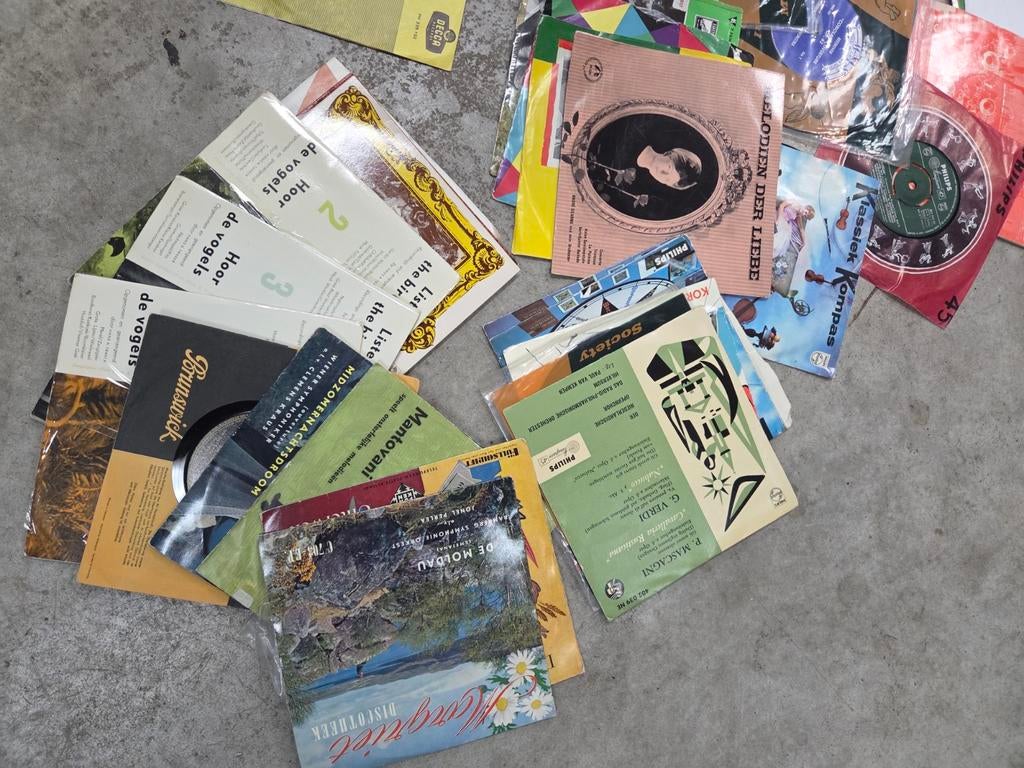 Partij vinyl singles, Ophalen of Verzenden, Gebruikt, Overige formaten