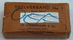 Verband Pakje, Snelverband, Model: No.1, KL, 1950s.(Nr.1), Ophalen of Verzenden, Landmacht, Nederland, Overige typen