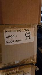 Planten knijpers 25 mm 5000 stuks, Ophalen of Verzenden, Nieuw