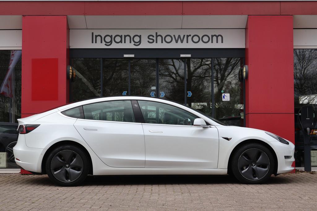 Tesla Model 3 Long Range AWD 75 kWh | Incl. BTW | Panoramada, Auto's, 462 pk, Stoelverwarming, Wit, 84 €/maand