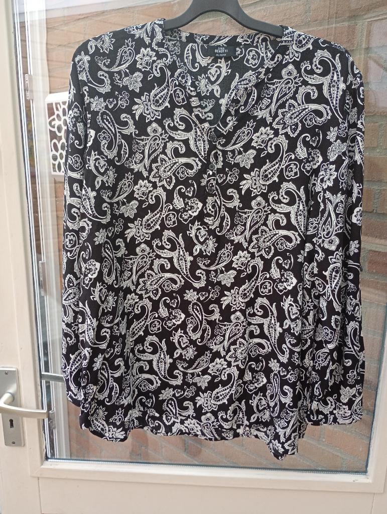 Mooie BLOUSE /Tuniek maat 48/50 Gina Benotti, Kleding | Dames, Ophalen of Verzenden, Zo goed als nieuw, Gina Benotti, Blouse of Tuniek