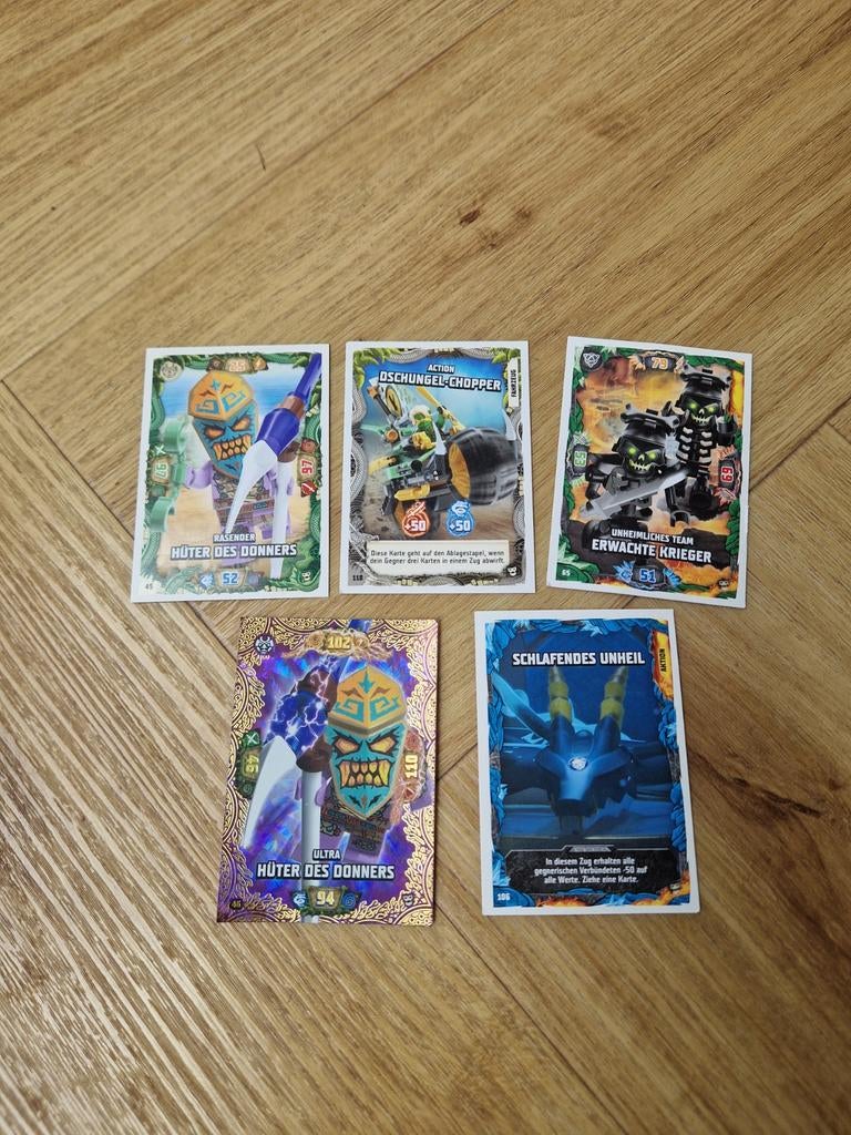 Lego Ninjago kaarten, Ophalen of Verzenden, Meerdere kaarten