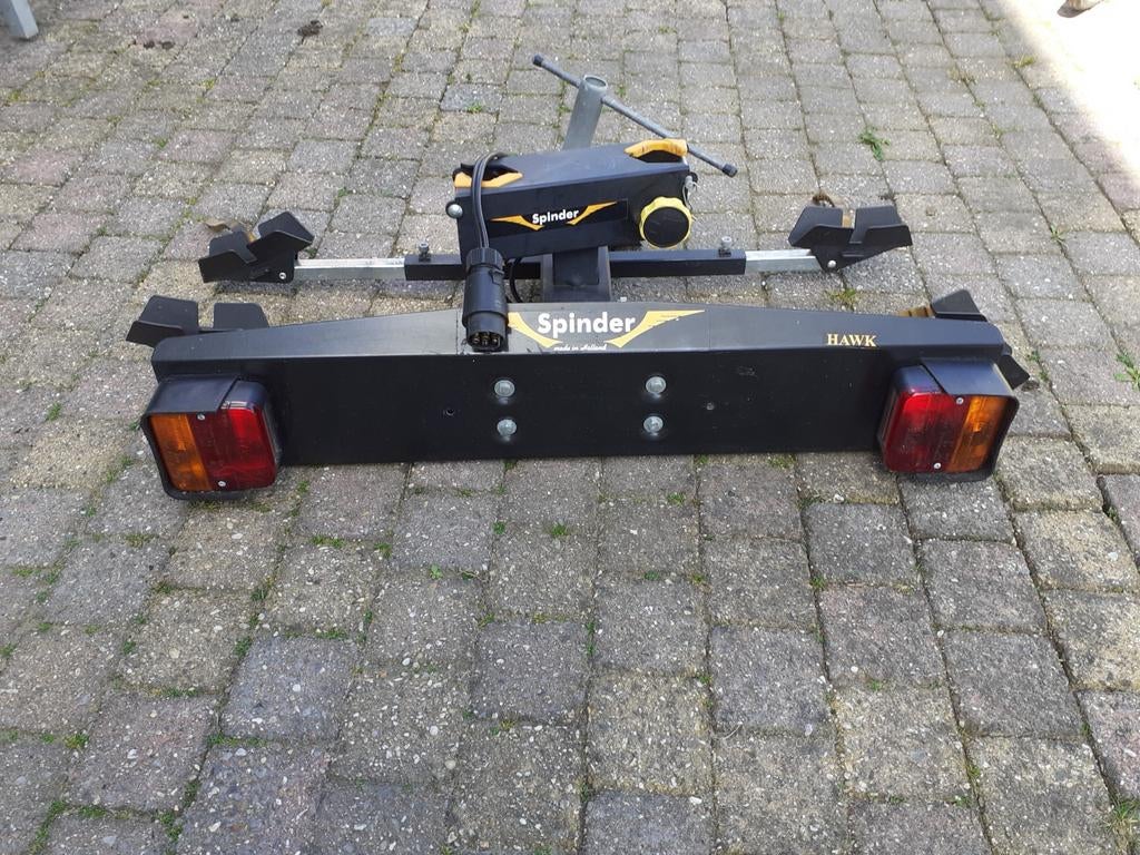 Fietsendrager Spinder met zeven polige stekker, Ophalen, Zo goed als nieuw, Fietsendrager-accessoire