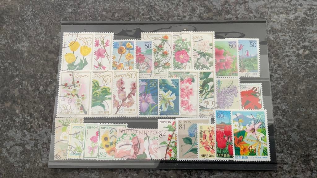 (23565) Japan, diversen, bloemen, flora, Ophalen of Verzenden, Oost-Azië