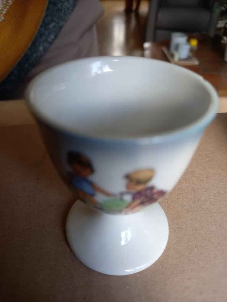 Leuk oud setje kinderservies, Ophalen of Verzenden
