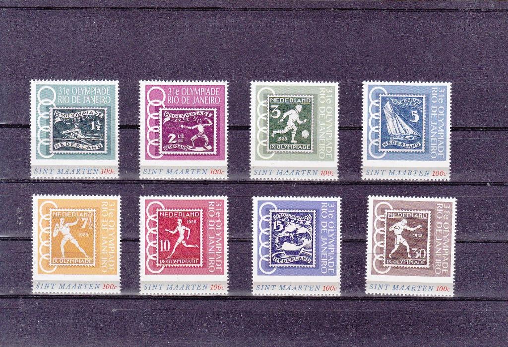 Olympische Spelen Rio 2015 Sint Maarten (233), Postzegels en Munten, Verzenden, Postfris, Sport