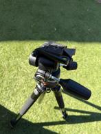 Manfrotto 055XPROB Statief met 80VRC2 kop en draagtas, Ophalen, Zo goed als nieuw, 150 tot 175 cm, Driepoot