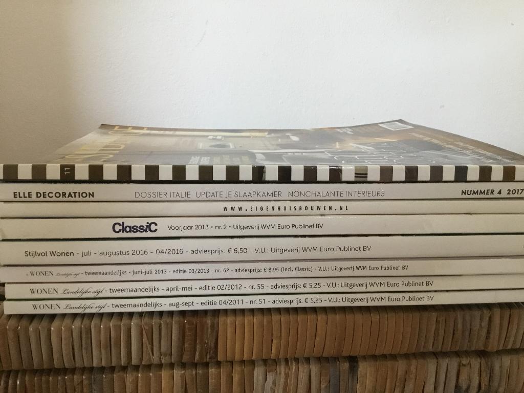 Residence, Elle decoration, Kavel&Huis, Classic en Wonen, Boeken, Tijdschriften en Kranten, Ophalen, Zo goed als nieuw, Overige typen