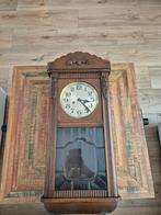 Antieke houten wandklok van H. Roeland Hillegom, Ophalen of Verzenden