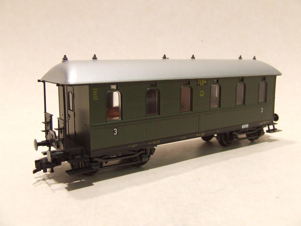 LILIPUT 819 02 DRG personenwagen, Langenschwalbacher,, Hobby en Vrije tijd, Modeltreinen | H0, Gelijkstroom of Wisselstroom, Wagon