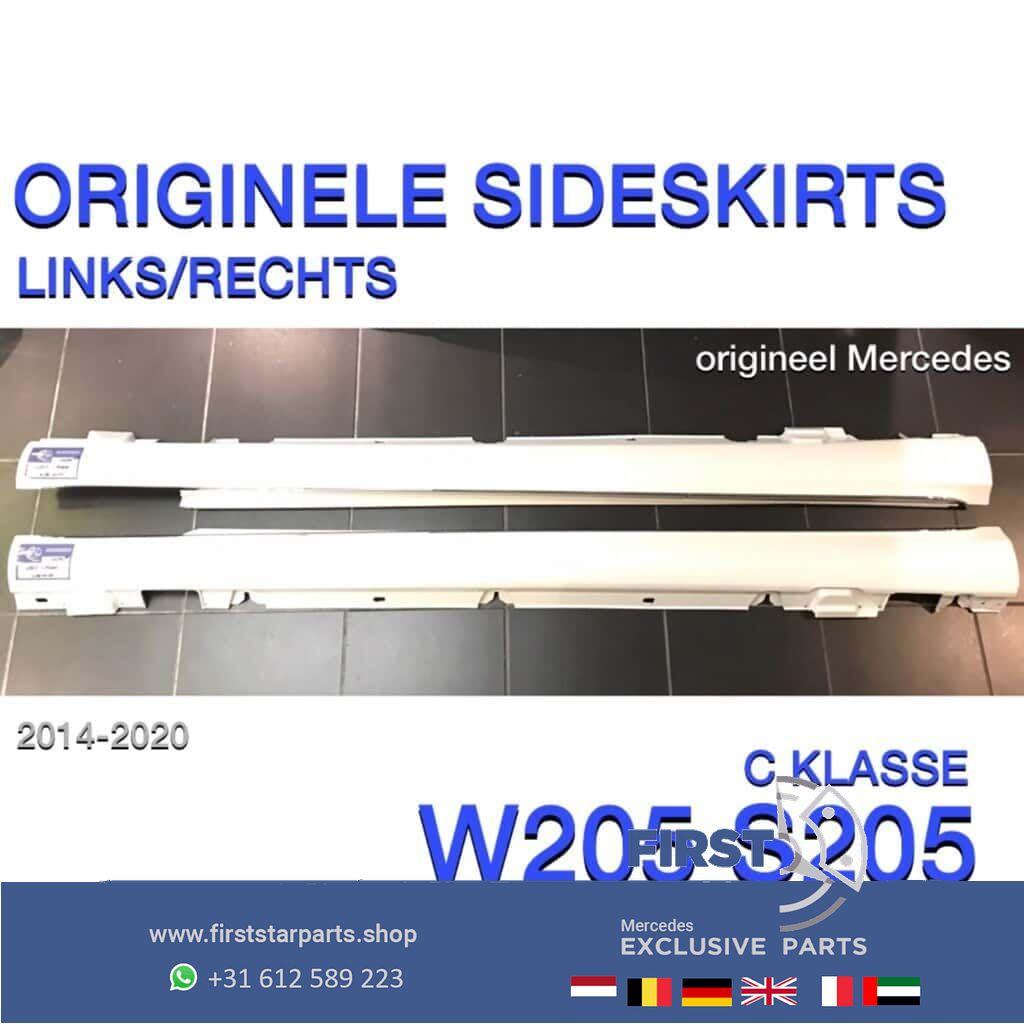 W205 S205 SIDESKIRT LINKS RECHTS Mercedes C Klasse ZIJSKIRT, Auto-onderdelen, Gebruikt, -, Links, Ophalen of Verzenden