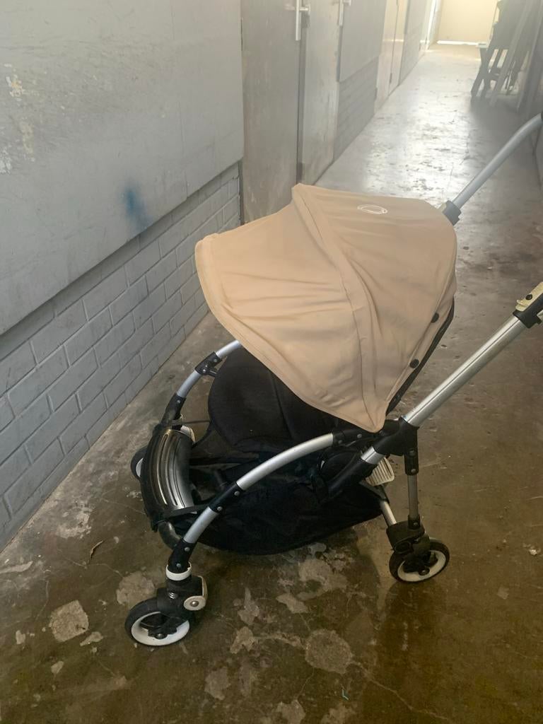 Bugaboo bee Buggy met beige zonnekap, Ophalen of Verzenden, Gebruikt, Overige merken, Zonnekap