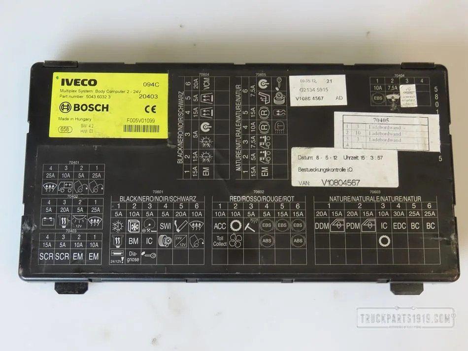 Iveco Electrical System Body computer 2 Iveco, Ophalen, Gebruikt, Iveco