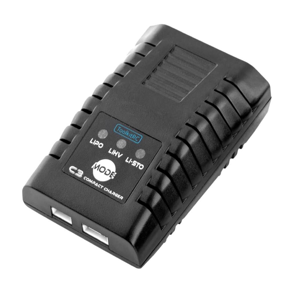ToolkitRC C3 Lipo 2-3S 25W Lader AC, Verzenden, Nieuw