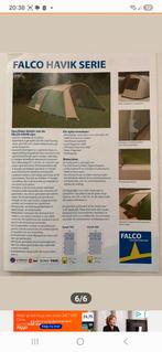 Ruime Familietent Falcon Valk met 2 slaapgedeeltes, Caravans en Kamperen, Ophalen, Gebruikt