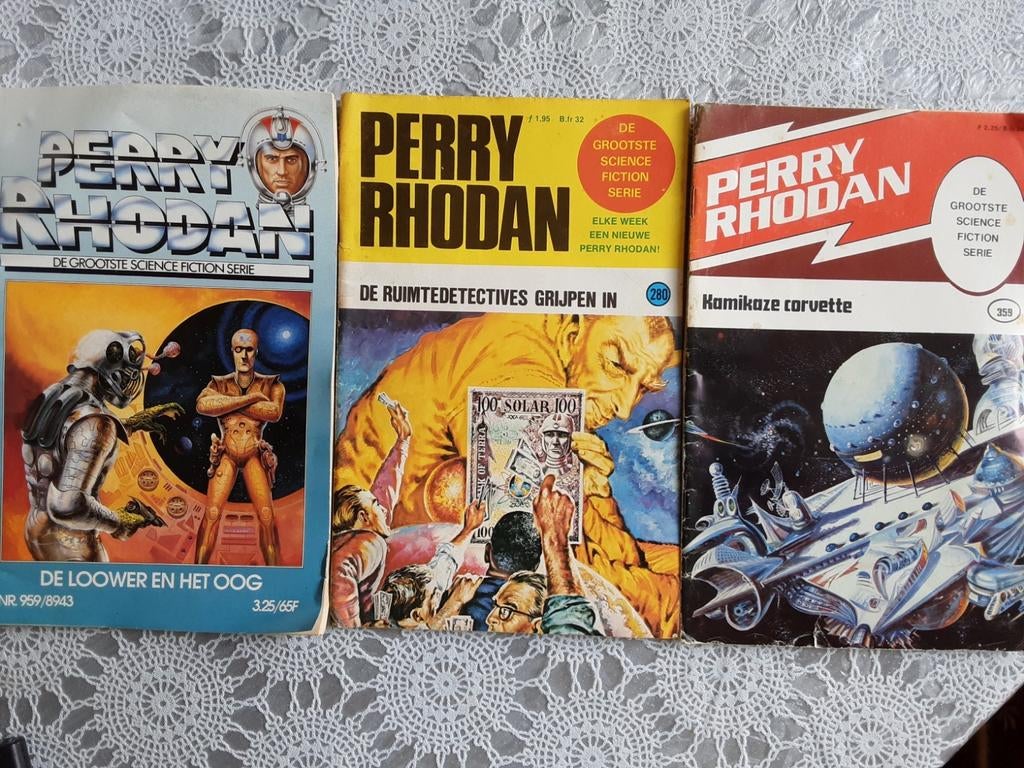PERRY RHODAN BOEKJES, Meerdere comics, Ophalen, Gelezen, Europa