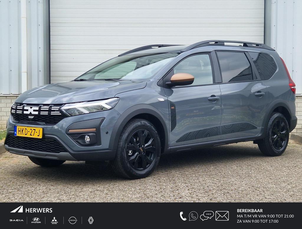Dacia Jogger 1.6 Hybrid 140 Extreme 7p / Achteruitrijcamera, Auto's, Dacia, 4 cilinders, 7 stoelen, Origineel Nederlands, Bedrijf