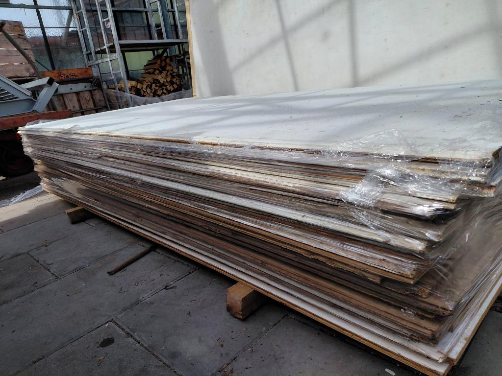24 underlayment platen, Doe-het-zelf en Verbouw, Platen en Panelen, Ophalen, Gebruikt, Hout