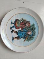 Decoratief kerst bord, Antiek en Kunst, Antiek | Wandborden en Tegels, Ophalen of Verzenden