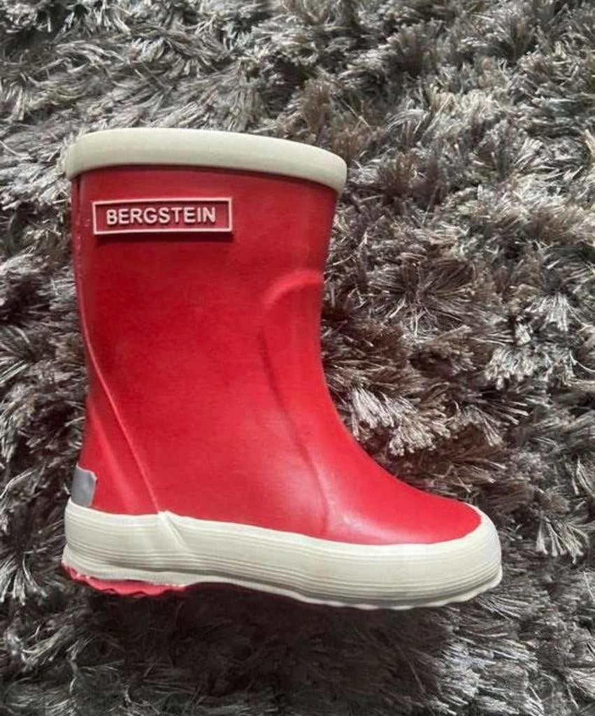 Nieuwe Bergstein rode regenlaarsjes maat 20, Ophalen of Verzenden, Nieuw, Jongen of Meisje, Laarzen