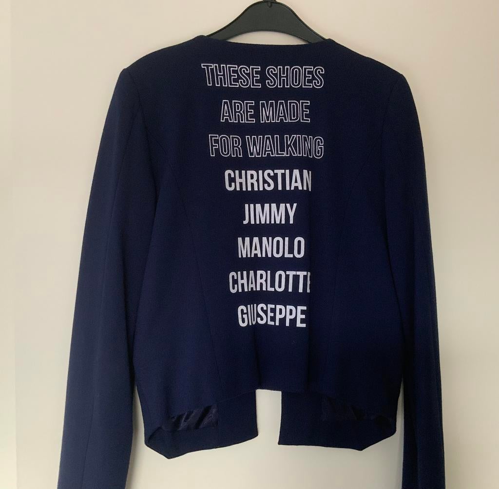 NIKKIE jasje met bijhorend TShirt, Blauw, Ophalen of Verzenden, Jasje, Maat 36 (S)