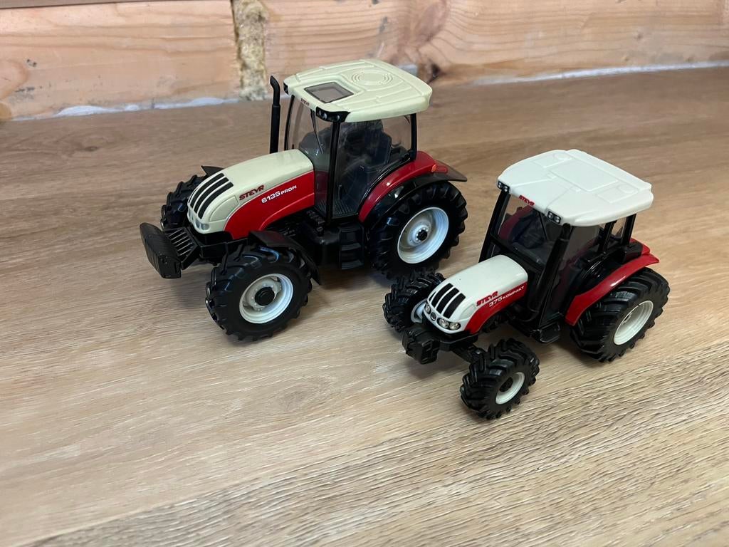 ERTL Steyr trekker / tractor, Hobby en Vrije tijd, Modelauto's | 1:32, Ophalen of Verzenden, Zo goed als nieuw, Tractor of Landbouw