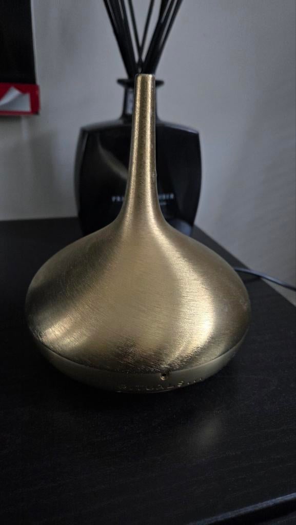 Rituals diffuser goudkleurig, Huis en Inrichting, Woonaccessoires | Overige, Gebruikt, Metaal, Goud, Modern, Ophalen of Verzenden