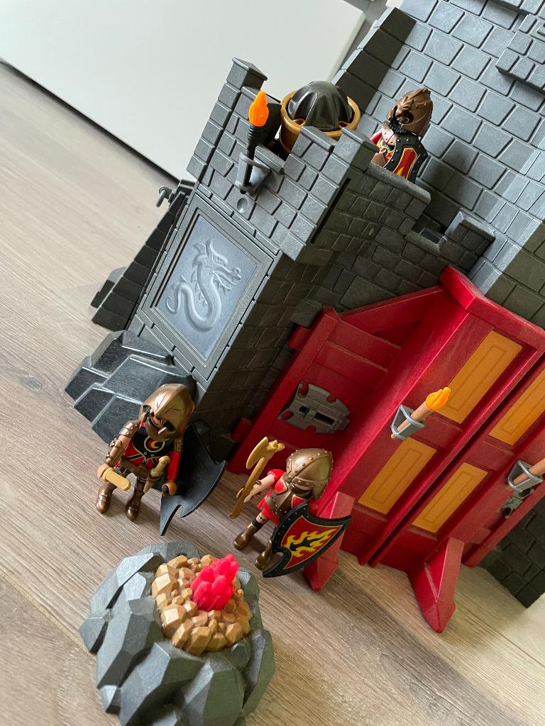 Playmobil kasteel, Ophalen, Gebruikt