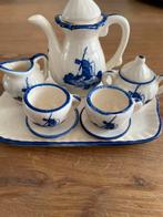 Poppenhuis serviesje Delfst blauw, Ophalen of Verzenden, Decoratie