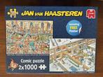 Jan van Haasteren De Fabriek van de Kerstman en Kerstavond, Ophalen of Verzenden, 500 t/m 1500 stukjes, Zo goed als nieuw, Legpuzzel