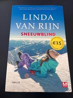 Sneeuwblind - Linda van Rijn - Thriller, Ophalen of Verzenden, Zo goed als nieuw, Nederland