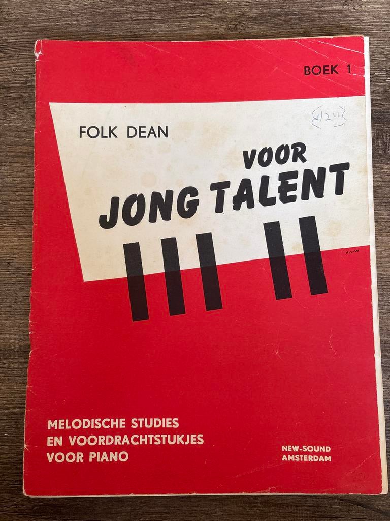 Folk Dean - Voor Jong Talent Boek 1, Gebruikt, Overige genres, Les of Cursus, Ophalen of Verzenden