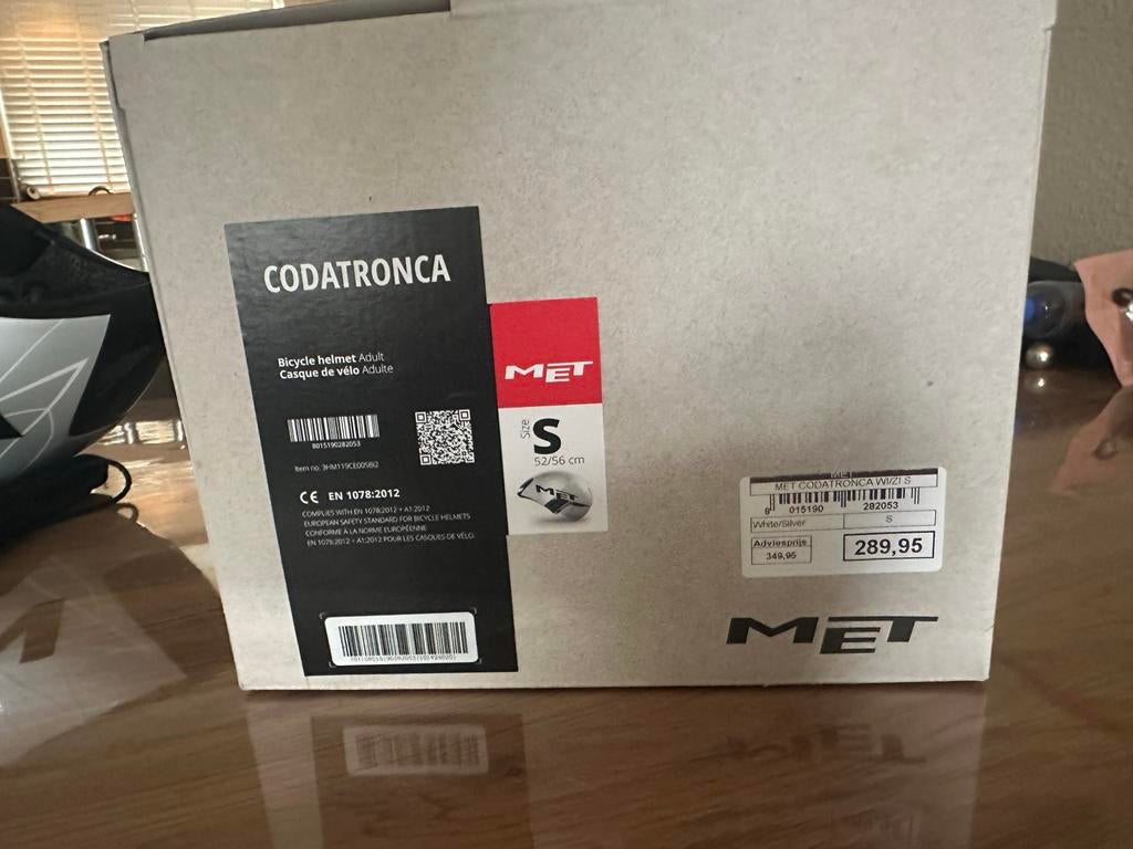 MET Codatronca Aero Helm - Triatlon/Tijdrijden - Maat S, Ophalen of Verzenden, Zo goed als nieuw, S, Heer of Dame