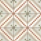 Peronda FS Ruzafa 22,3x22,3 vintage tegels - kleurige tegels, Verzenden, Nieuw, Overige kleuren, Overige typen